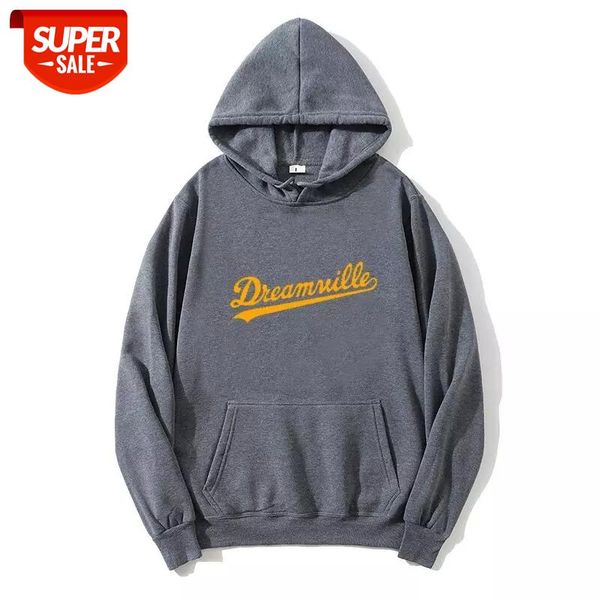 

dreamville printed hip hop hoodies j cole fashion streetwear men women hooded sweatshirt hoodie sport pullover sudaderas #zp3l, Black