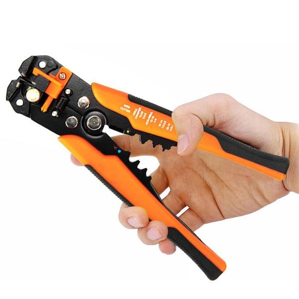 

professional hand tool sets 3 in 1 self-adjusting cable wire stripper cutter crimper crimping stripping multifunctional automatic electric t