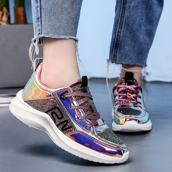 

sport shoes women 2020 summer fashion women casual shoes vulcanize sneakers female platform shoes trainer walking 36-41