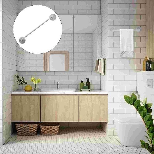 

towel racks 1pc stainless steel hanger household practical rack bar bathroom