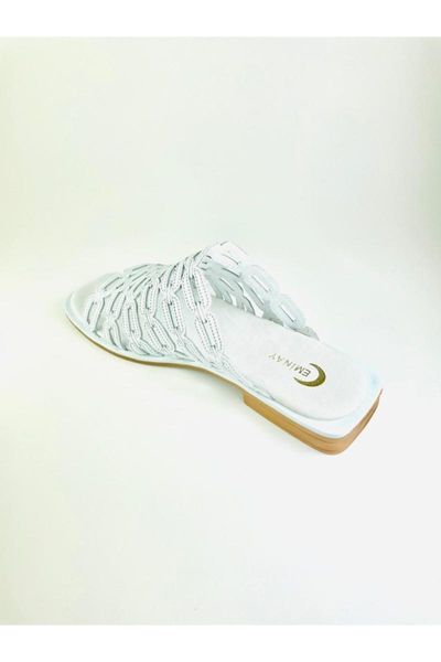 

sandals white chain, Black