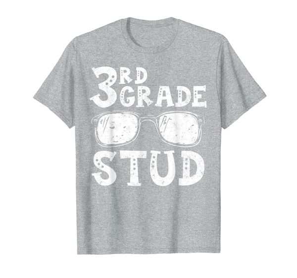 

Fun 3rd Grade Stud First Day Gift 2019 Back to School T-Shirt, Mainly pictures