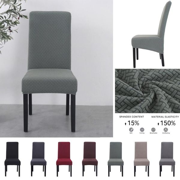 

chair covers 1/2/4/6pcs removable washable cover spandex elastic stretch seat for restaurant el wedding banquet