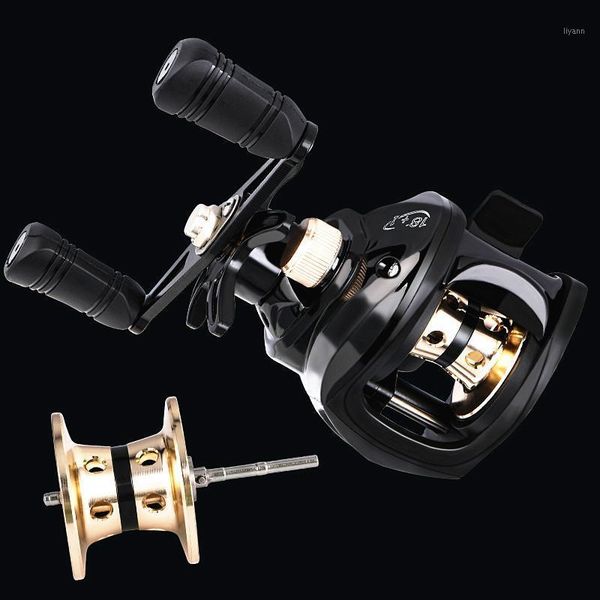 

baitcasting reels sougayilang 18+1bb fishing reel drag power 10kg carp fresh/saltwater casting tackle pesca