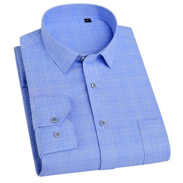 

men's casual shirts pure color mens slim fit long sleeve shirt men dress print pocket easy to take care menswear bamboo fiber, White;black