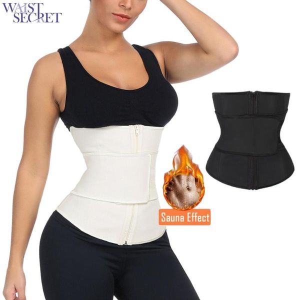 

women's shapers waist secret trainer corset sweat belt sport girdle belly tightening slimming shaper abdominal trimmer straps, Black;white