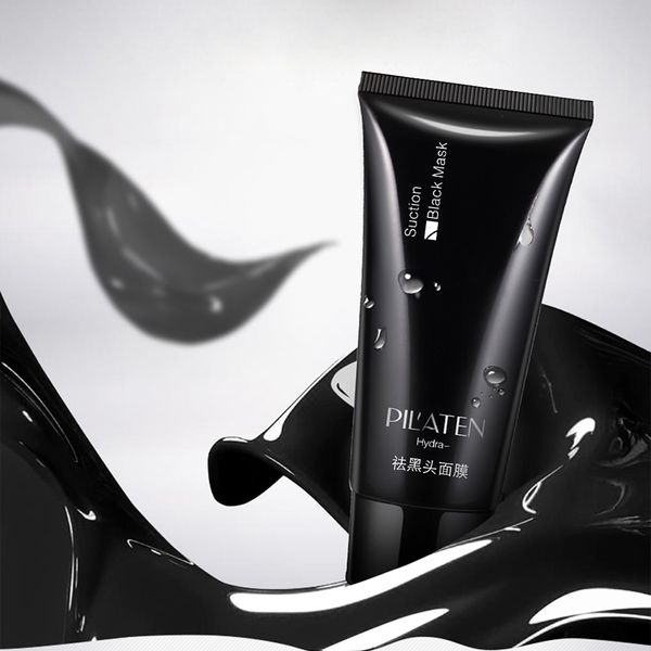 

facial minerals mud membranes clay pilaten black mask strips cleaner nose pore blackhead acne remover suction
