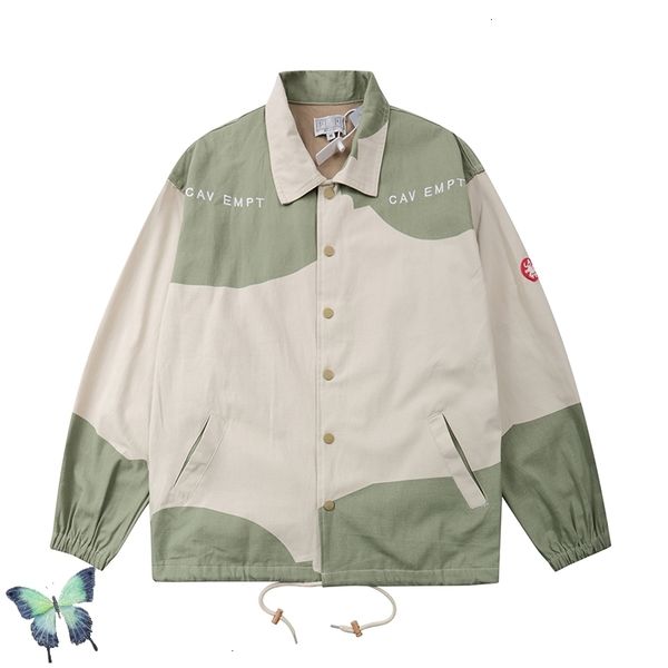 

new mesh 2021 lining men women classic casual jacket 100%cotton cav empt coat hkpo uh7z, Black;brown