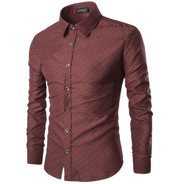 

men's casual shirts long-sleeved shirt printed british, White;black