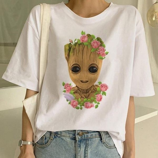 

summer women t shirt casual graphic printed shirt women round neck loose harajuku white t shirt korean style clothing