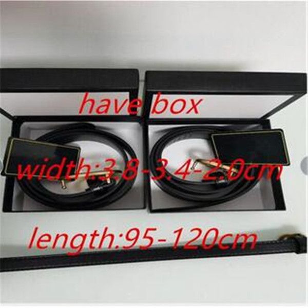 

size 3.8-3.4-2.0 g men designers belts genuine leather women belts smooth buckle female belts for women hip belt jeans with box, Black;brown