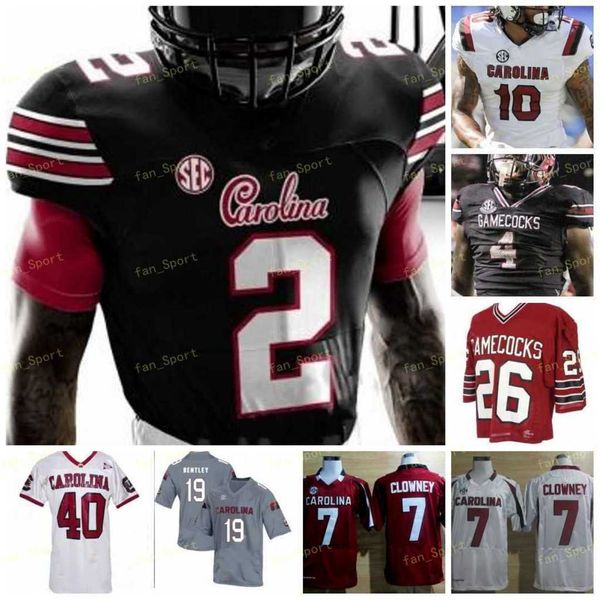

custom south carolina gamecock jersey jones jaycee horn t.j. brunson deebo samuel shaq roland clowney shaw bentley lattimore davis joyner, Black