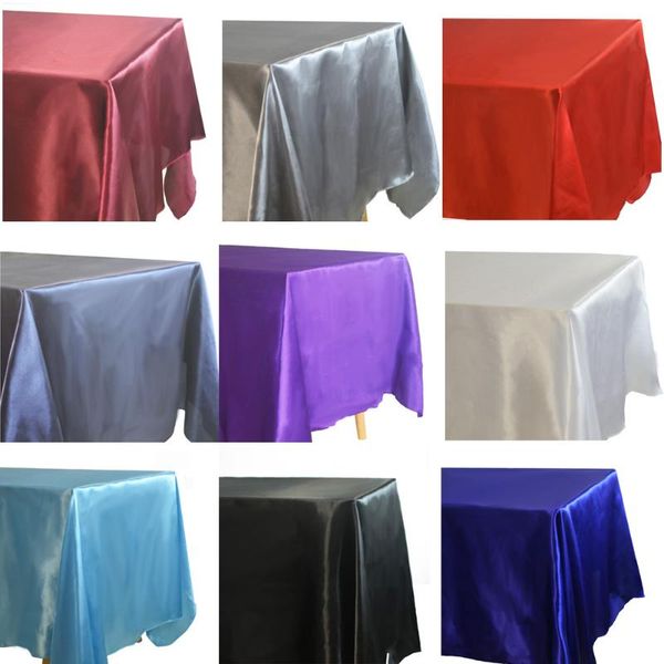 

table cloth rectangle satin tablecloth overlays for wedding party decor home dining cover christmas halloween birthday