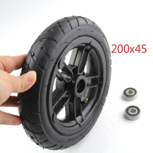 

motorcycle wheels & tires good quality wheel 200x45 8inch castor with tyre tube parts electric scooter