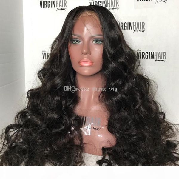 

customized 10a human hair wigs for black women brazilain peruvian big bodywave loosewave full lace wigs and lace front wigs, Black;brown