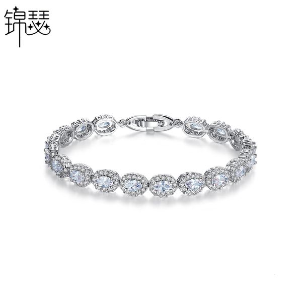 

bangles bracelet jinse danyang with aaa zircon, Black