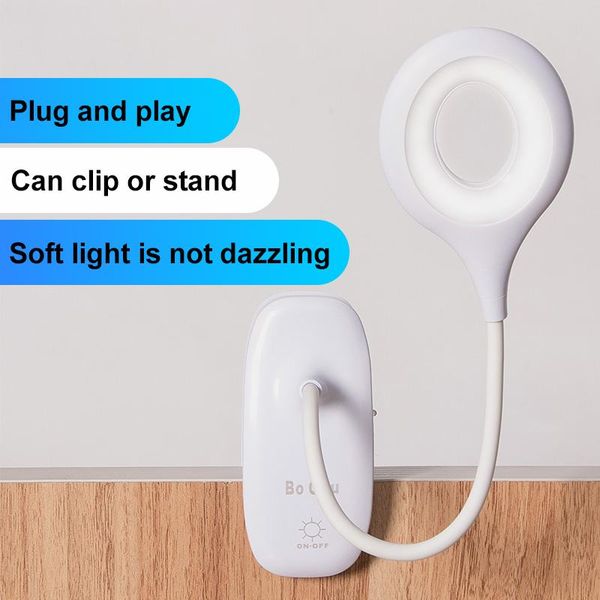 

table lamps clip on touch sensor desk led lamp study usb light rechargeable night
