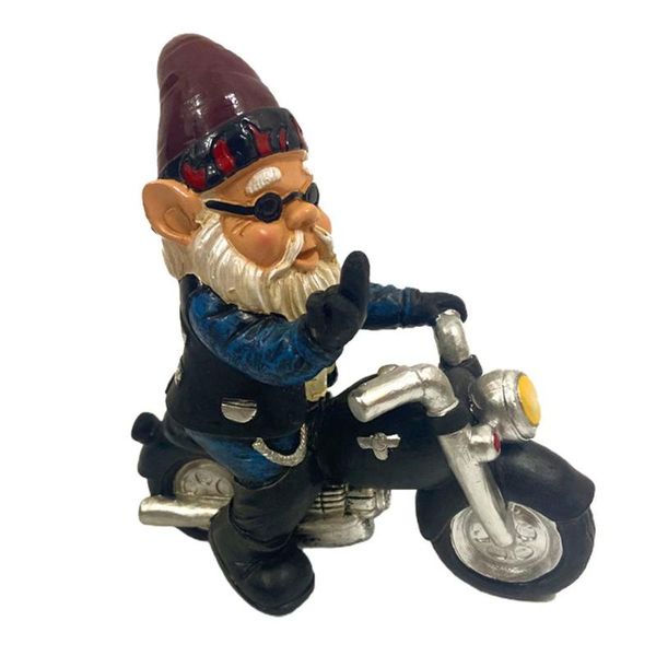 

decorative objects & figurines 5.12in resin naughty garden gnome decoration statue ornament gift craft home decor