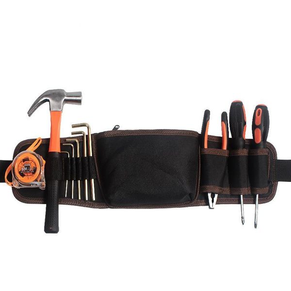 

electricians adjustable waist pocket tool belt pouch bag hammers pliers screwdriver holder storage hand repair tool kit bags