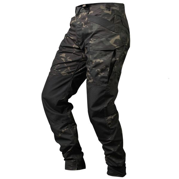 

2021 new men's tactical camouflage sweatpants camo casual long trousers joggers pantalones tacticos s-2xl wz4x, Black