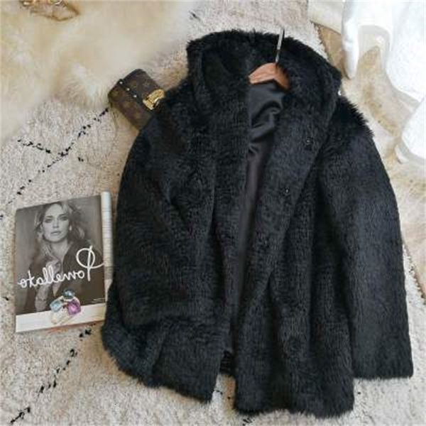 

2021 new high-end fashion women's synthetic leather jacket s15 ltbn, Black