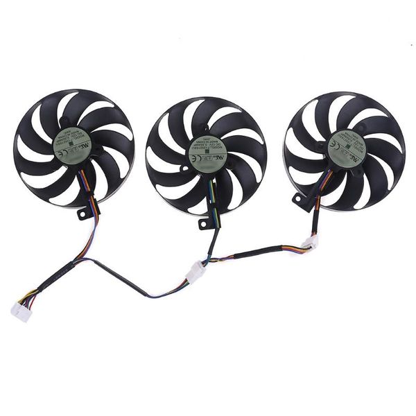 

lapcooling pads lxab high performance fan for asus rx5700 xt rtx2080ti 8gb rog strix oc 4/6/7pin 88mm