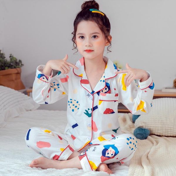 

pajamas kids boys girls sleepwear child cartoon nightwear sets cotton homewear baby clothes pijama infantil children's clothing, Blue;red