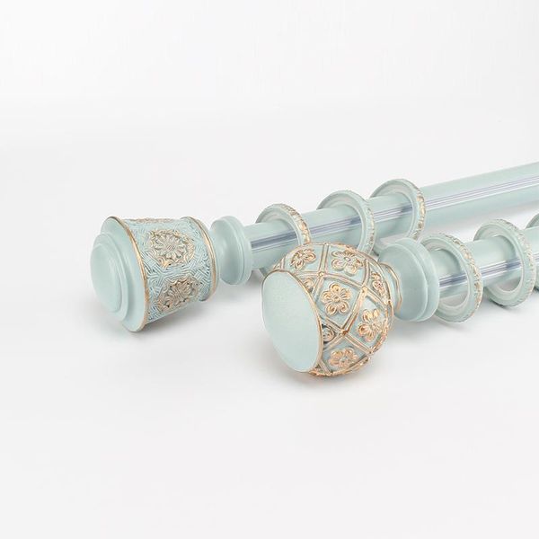 

other home decor curtain rod thick aluminum mosaic european luxury roman pole single double rail side mounted