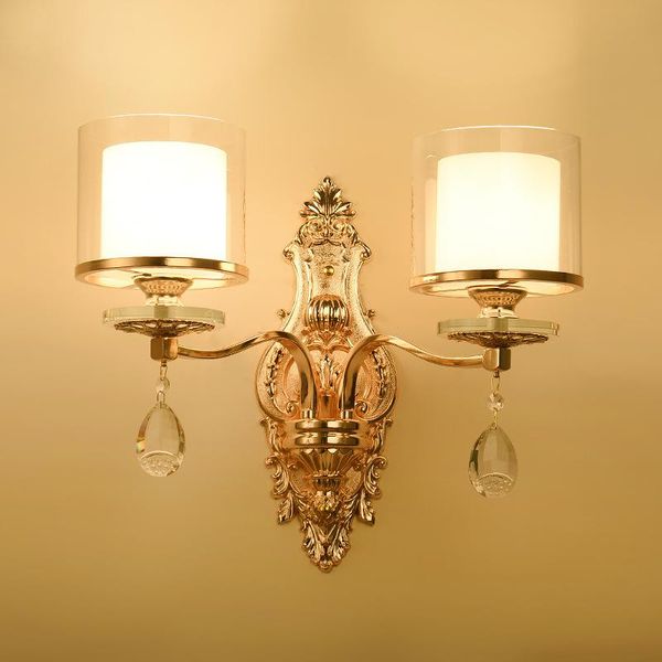 

wall lamp european living room bedroom minimalist restaurant el guest exquisite and luxurious crystal