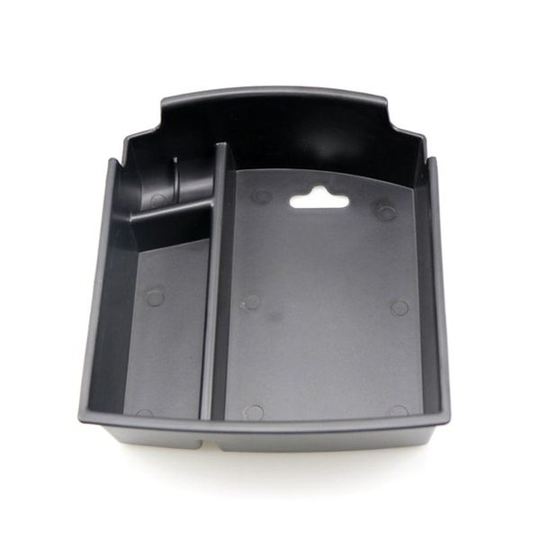 

car organizer styling accessories 1pcs plastic interior armrest storage box case container tray for kona 2021