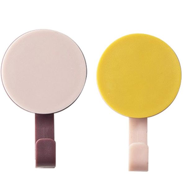 

8pcs nordic adhesive hook kitchen hook bath clothes towel rack support hangers for wall keys tb sale