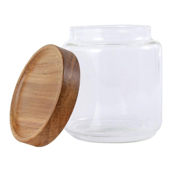

storage bottles & jars 1pc grain container lightweight durable convenient transparent sealed box for el home restaurant