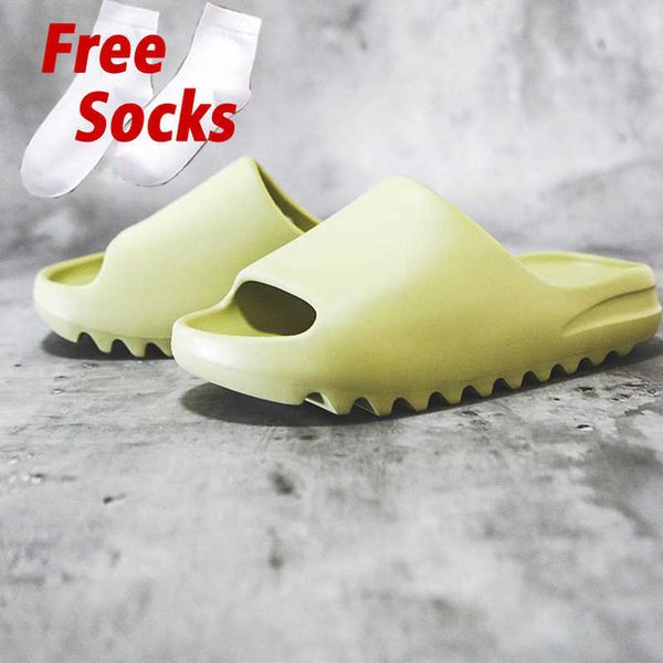

yeesy foam runner slide women men slippers desert sand bone resin sandal bench sneakers yoga outdoor sports football basketball soccer a, Black