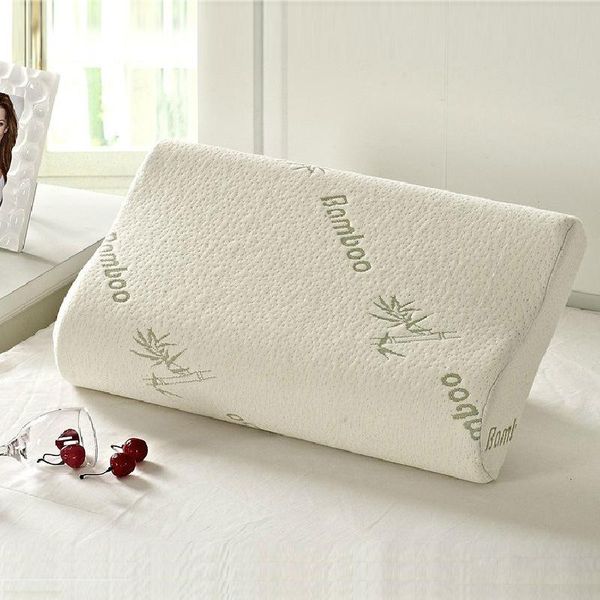 

pillow sleeping bamboo memory foam orthopedic pillows oreiller travesseiro almohada cervical kussens poduszkap