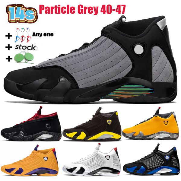 

2022 14 14s basketball shoes particle grey university blue utility twist black dark concord reverse flu game red lipstick aleali may fortune