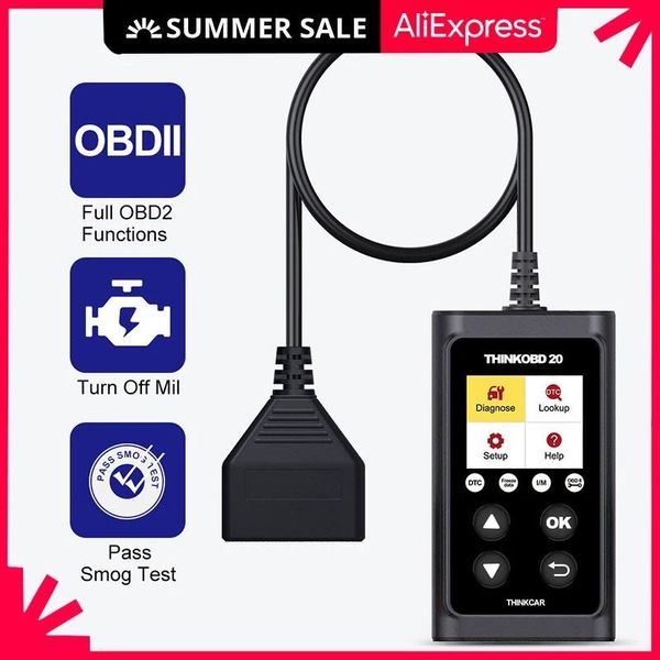 

code readers & scan tools obd2 scanner plug&play obd 2 engine reader diy consumer tool diagnose your own vehicle thinkobd 20 pk elm327