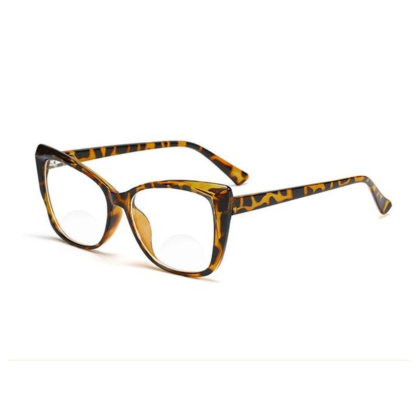 

sunglasses women large cat eye square frame bifocals reading glasses magnifier ladies look near far presbyopic spectacles farsighted gafas, White;black