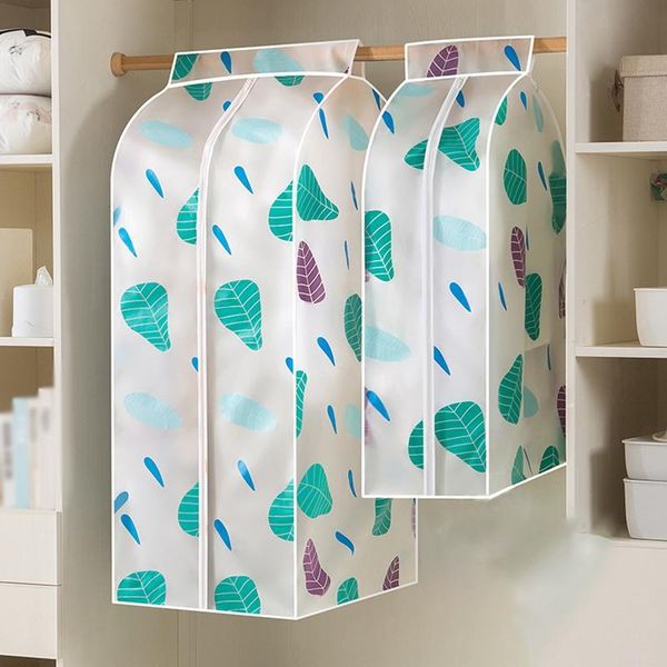 

clothing & wardrobe storage thickened peva printed three-dimensional dust cover bag clothes protector garment coat