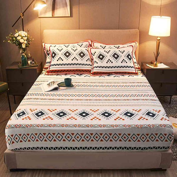 

bedding sets home textiles winter warm fitted sheets dust cover protector flannel universal mattress mink cashmere thicken bed sheet lbry