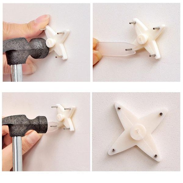 

hooks & rails white painting po plastic invisibl nail hanging hanger home decor wall mount picture frame seamless