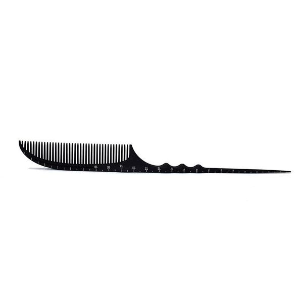 

hair brushes anti-static manual bakelite comb dye styling combing point tail salon professional barber tool, Silver