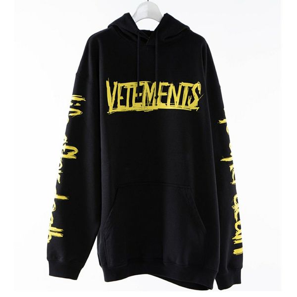 

2021 new black world tour hoodies men women yellow city text printed vetements hoodie sleeve life after death sweatshirts uebr