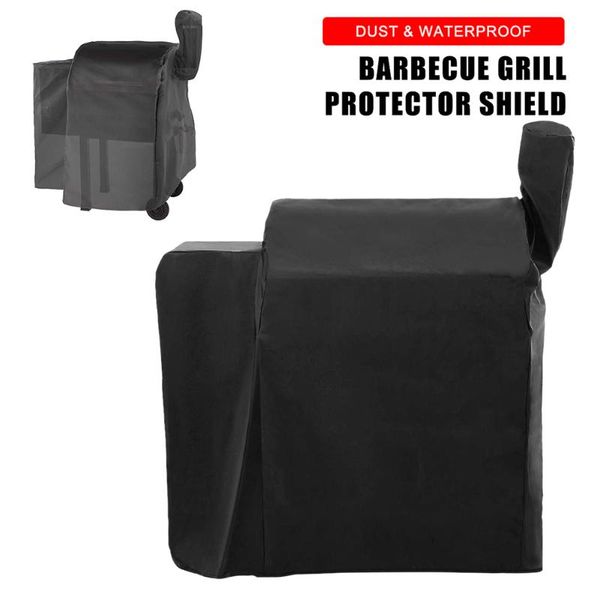 

tools & accessories 420d silve oxford bbq cover outdoor dust waterproof heavy duty grill rain protective barbecue round