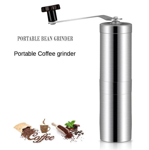

manual coffee grinders hand-cranking machine portable grinder stainless steel