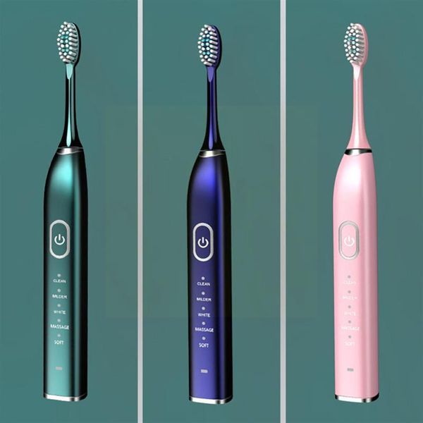 

smart electric toothbrush aurora color automatic sonic household levitation hair magnetic soft rechargeable electri l4k9