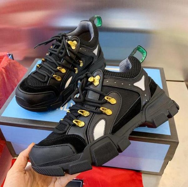 

breathable mesh thick soled casual shoes detachable crystal bead string sneakers luxury design temperament outdoor sneaker, Black