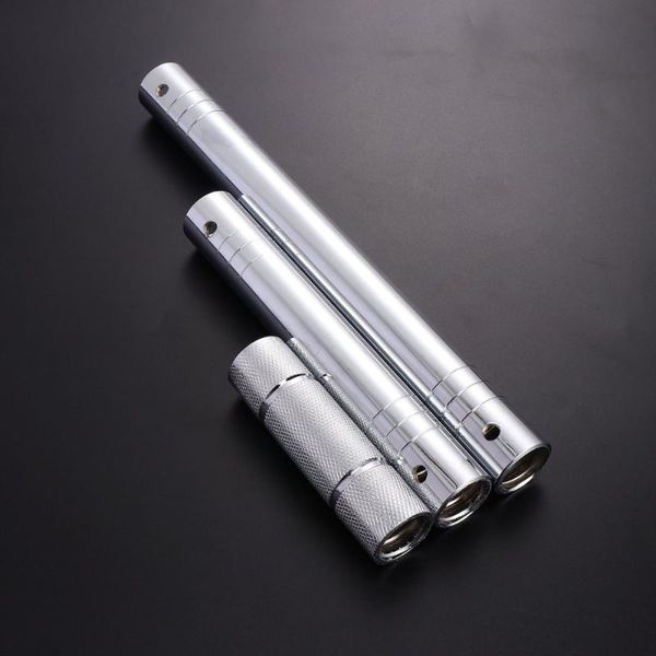 

3pcs dumbbell connecting rod barbell connector bar weightlifting equipment accessories with 3pcs bolt spanner (silver 11cm 20cm