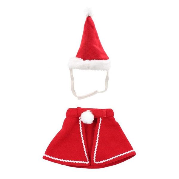

dog apparel cat santa hat christmas halloween costumes