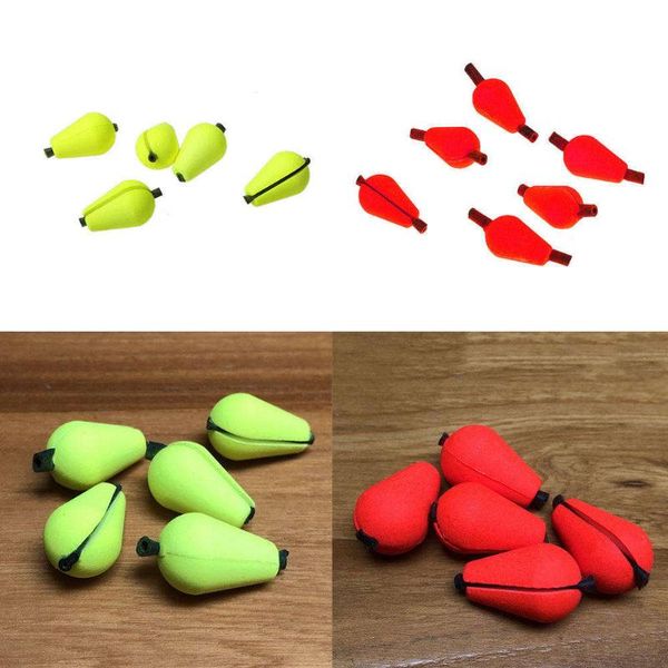 

fishing accessories 10pcs foam float highly visibility water drop strike indicator