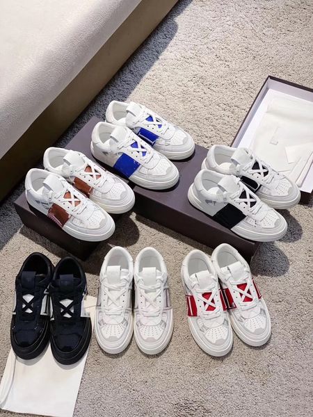 

perfect rock runner camouflage leather casual shoes men,women luxe fashion style studs outdoor camustars trainers sneakers size 35-45, Black